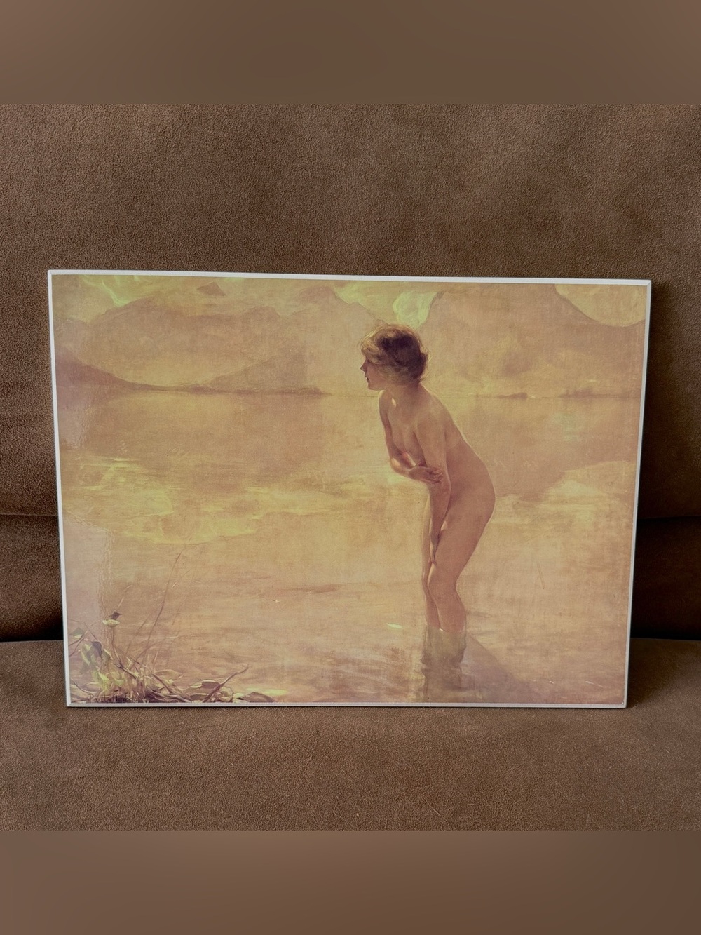 Painting by Paul Chabas “September Morning”